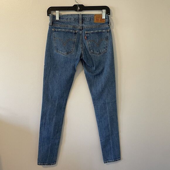 Levi’s White Oak Cone Denim Pin Skinny Sz 25 - Picture 3 of 6